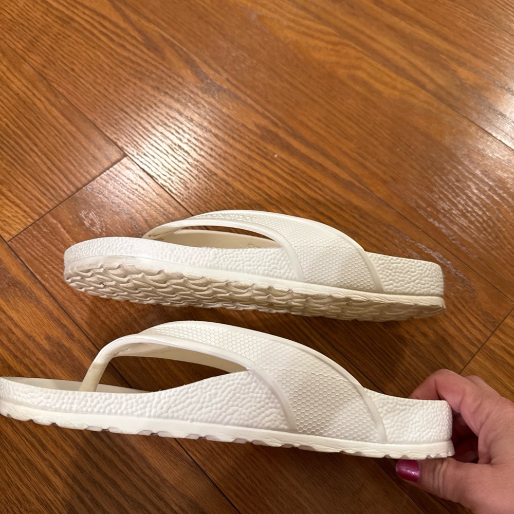 Birkenstock Honolulu Eva Classic White Flip Flops - Picture 4 of 6